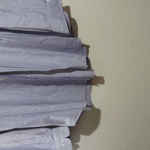 USED RALPH LAUREN CLASSIC FIT LONG SLEEVE BUTTON DOWN SHIRT 18 34/35 - Picture 7 of 10